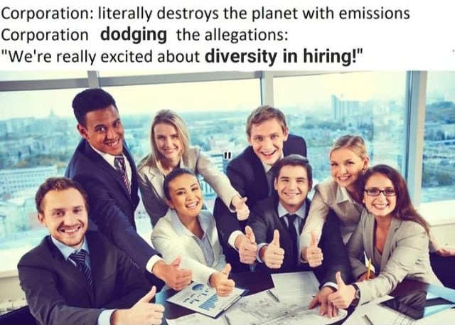 Diversity hiring - meme