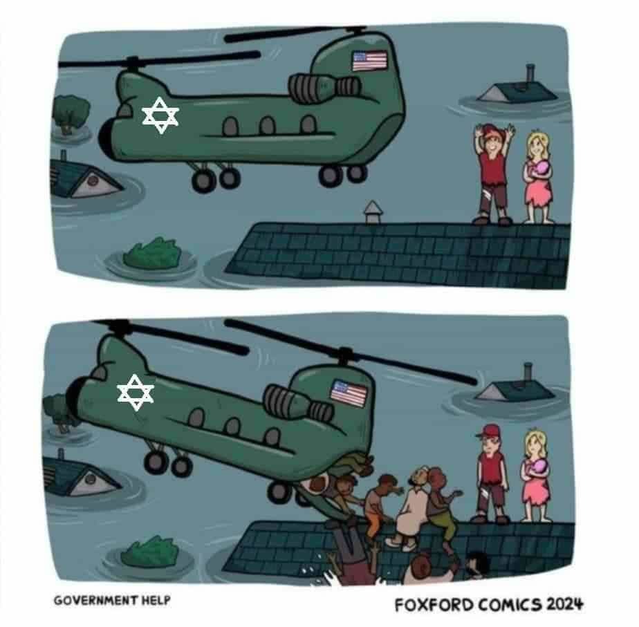 Israhell to the rescue - meme