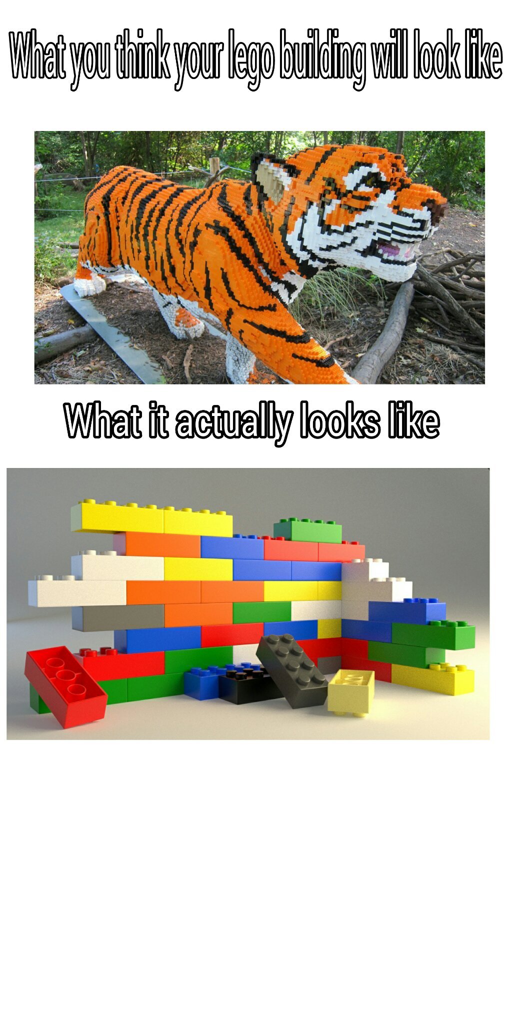 Lego building - meme