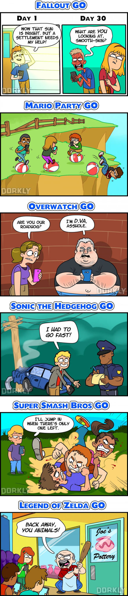 If other Videogames had "GO" versions. - meme