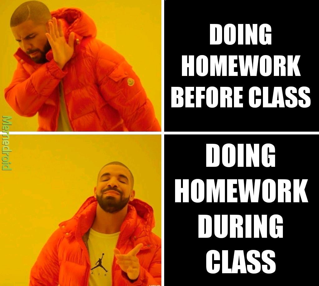 homeworks - meme