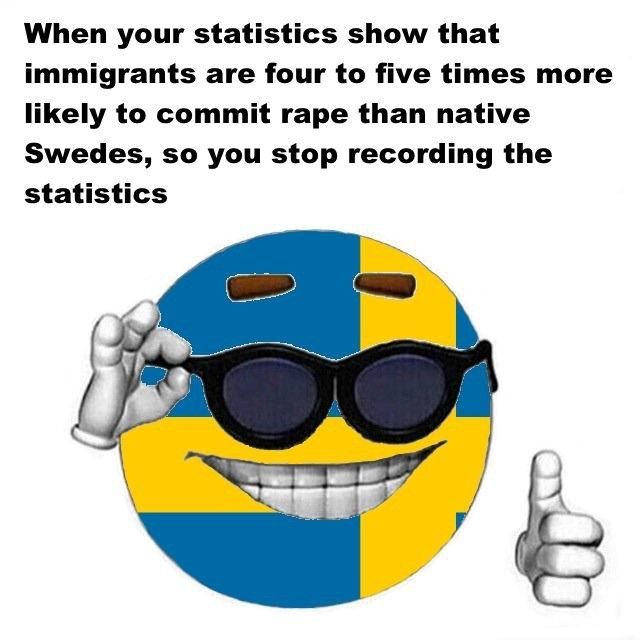 Sweden rape capital - meme