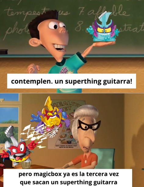 quién coleccionando superthings en 2025 - meme
