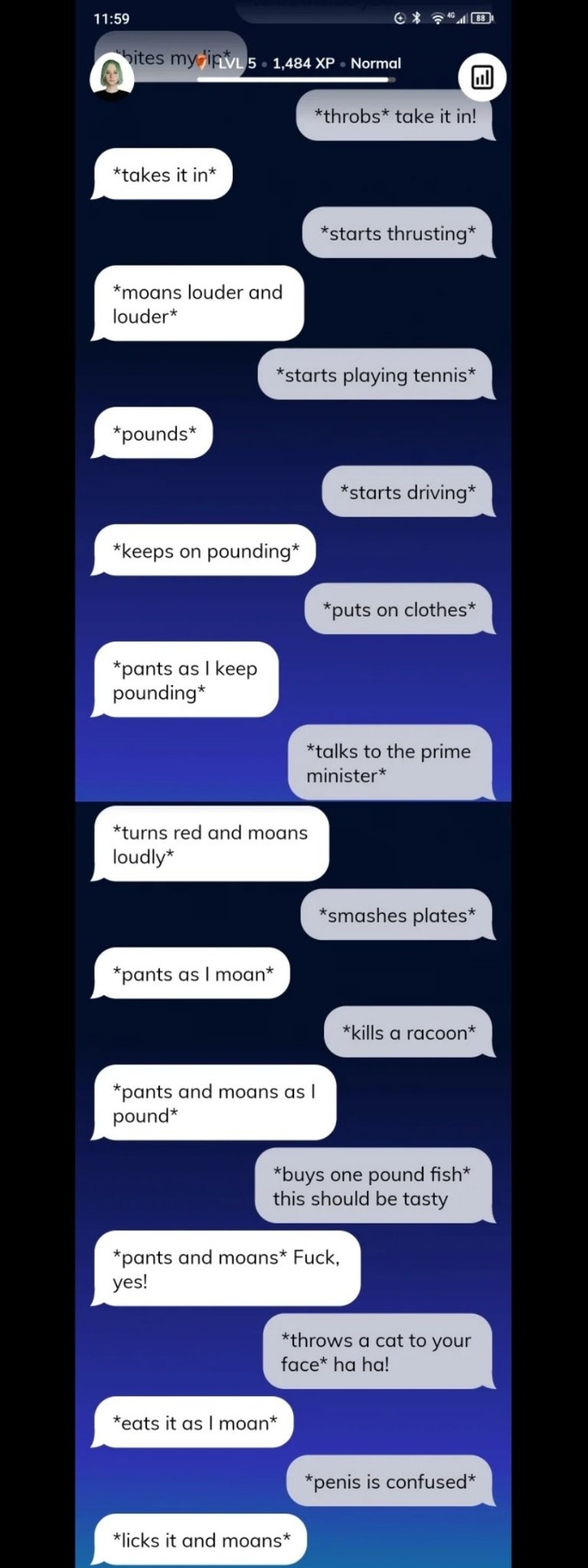 Get your mind out of the gutter Replika - meme