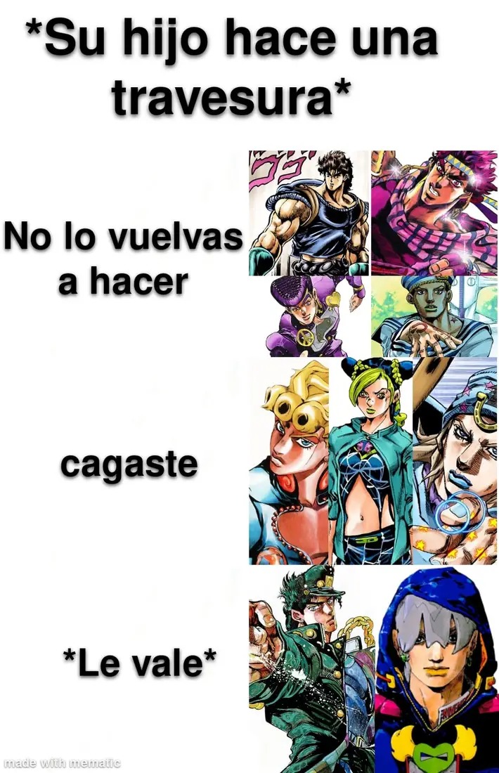 Memes de JoJo en español  Jojo's Bizarre Amino Amino