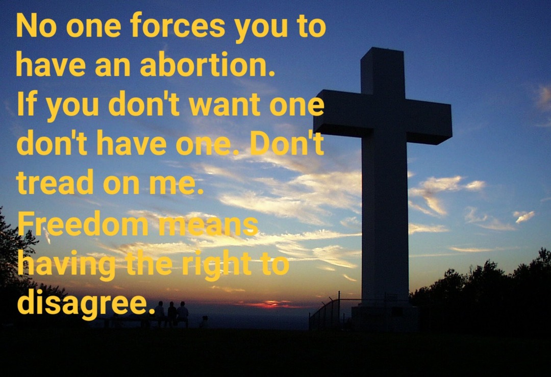 It's about rights and freedom. Not religious dogma. - meme