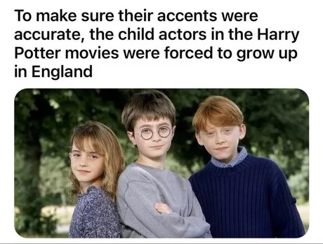 Harry Potter child actors - meme