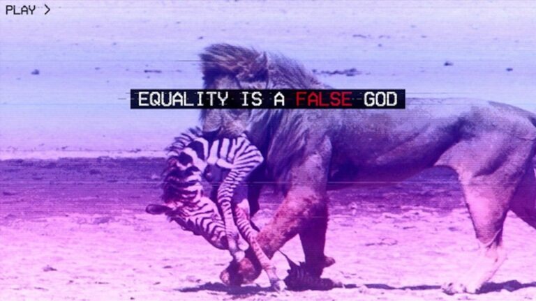 Why doesn't nature want equality? - meme