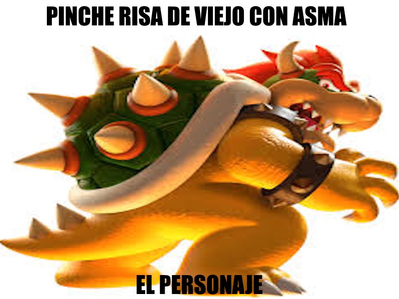 viejo con asma - meme