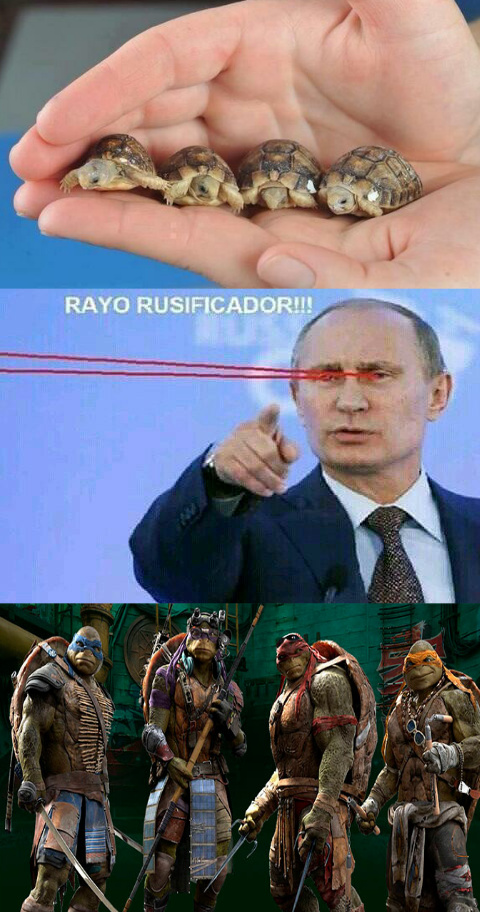 Solo rusos  - meme