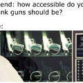 How accessible do you think guns should be?