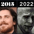 Christian Bale 2015 vs 2022
