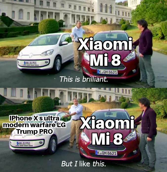 Pregunta: les gusta el Xiaomi? - meme