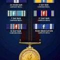 Facebook medals