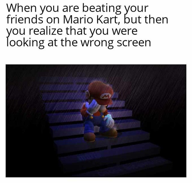 Mario Kart moments - meme