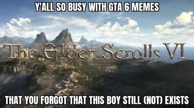 Elder Scrolls 6 meme