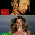 Brasil x Turquia ( TRETA NO FACEBOOK ) ( PAGINA LOREN BEECH )