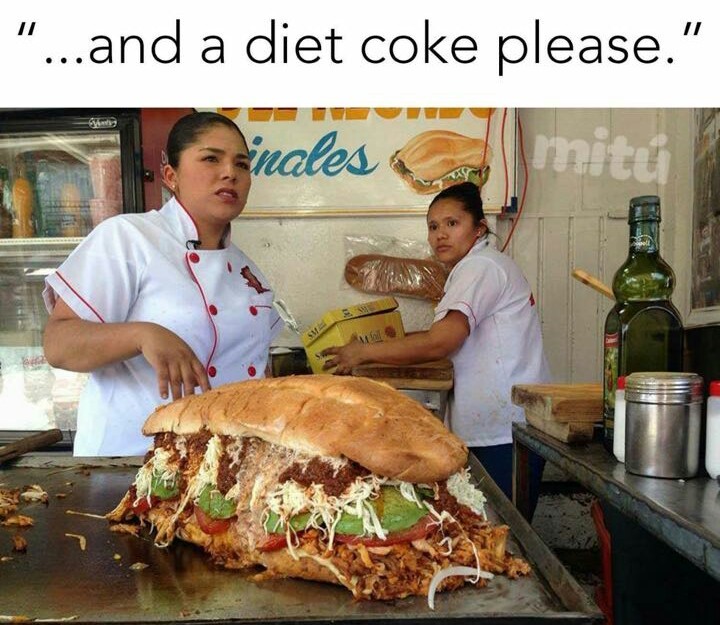 The most important thing.. is diet coke - meme
