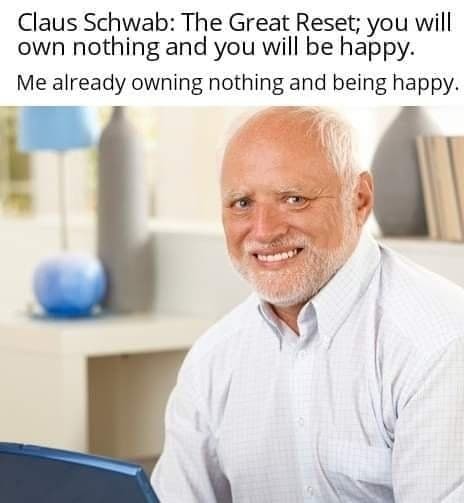 Great Reset - meme