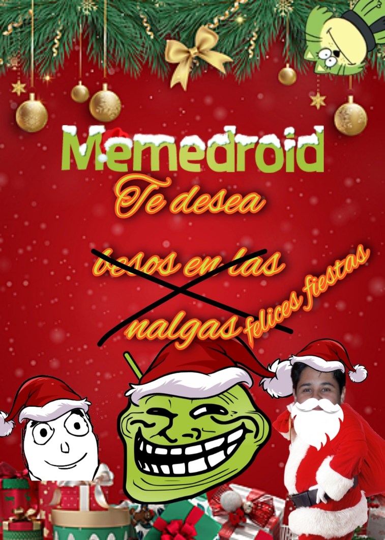 Happy Christmas memdroiders - meme