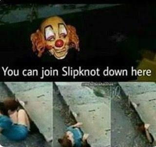 Slipknot clown meme