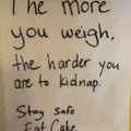 Eat cake