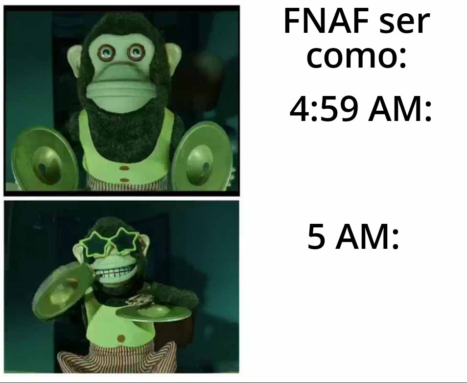 Resumen de gameplay de FNAF: - meme
