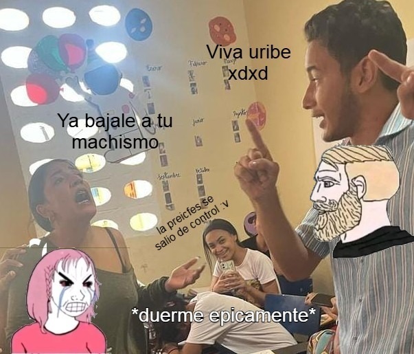 Viva uribe xdxd - meme