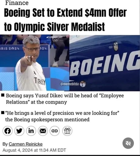 Boeing is hiring Yusuf - meme
