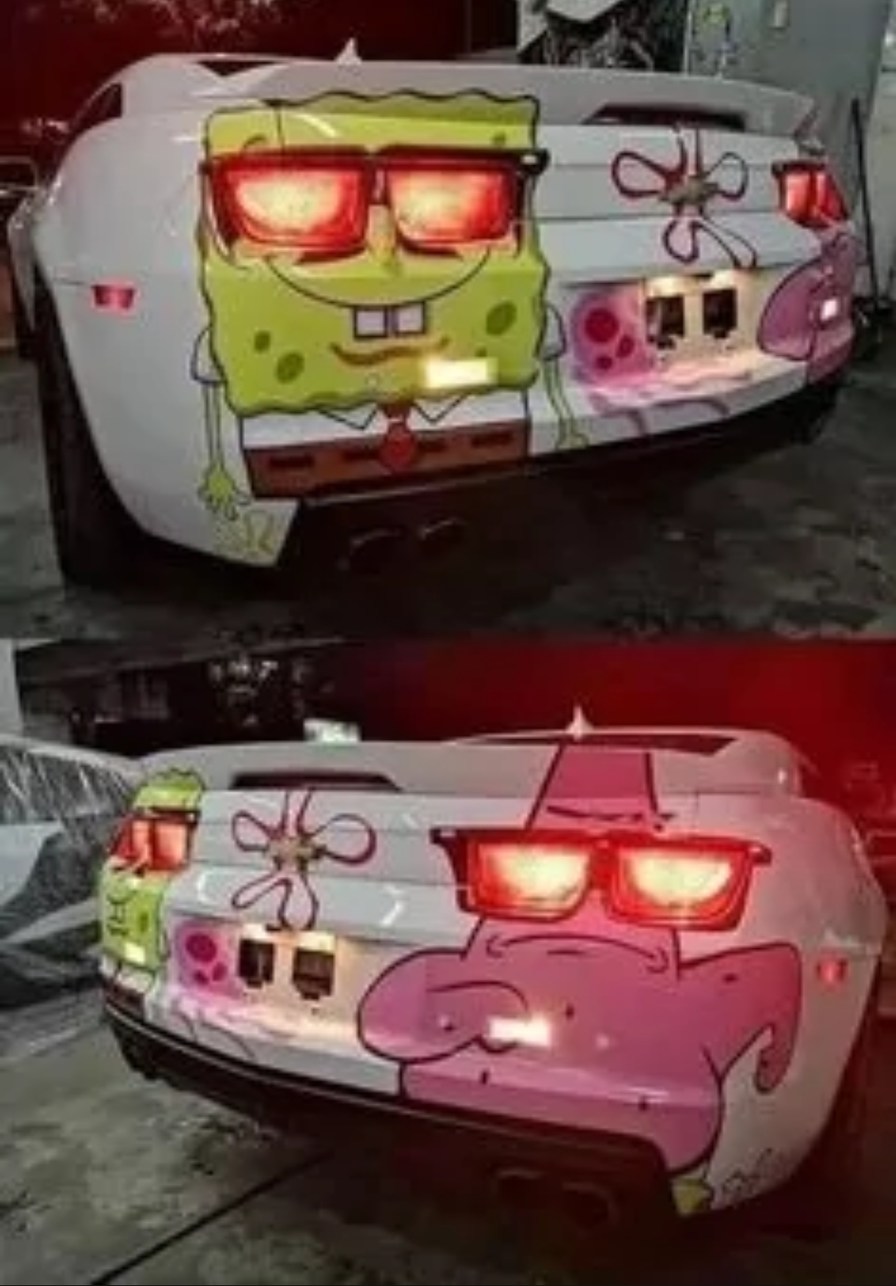 Bob esponja ojos rayos laser beibi - meme