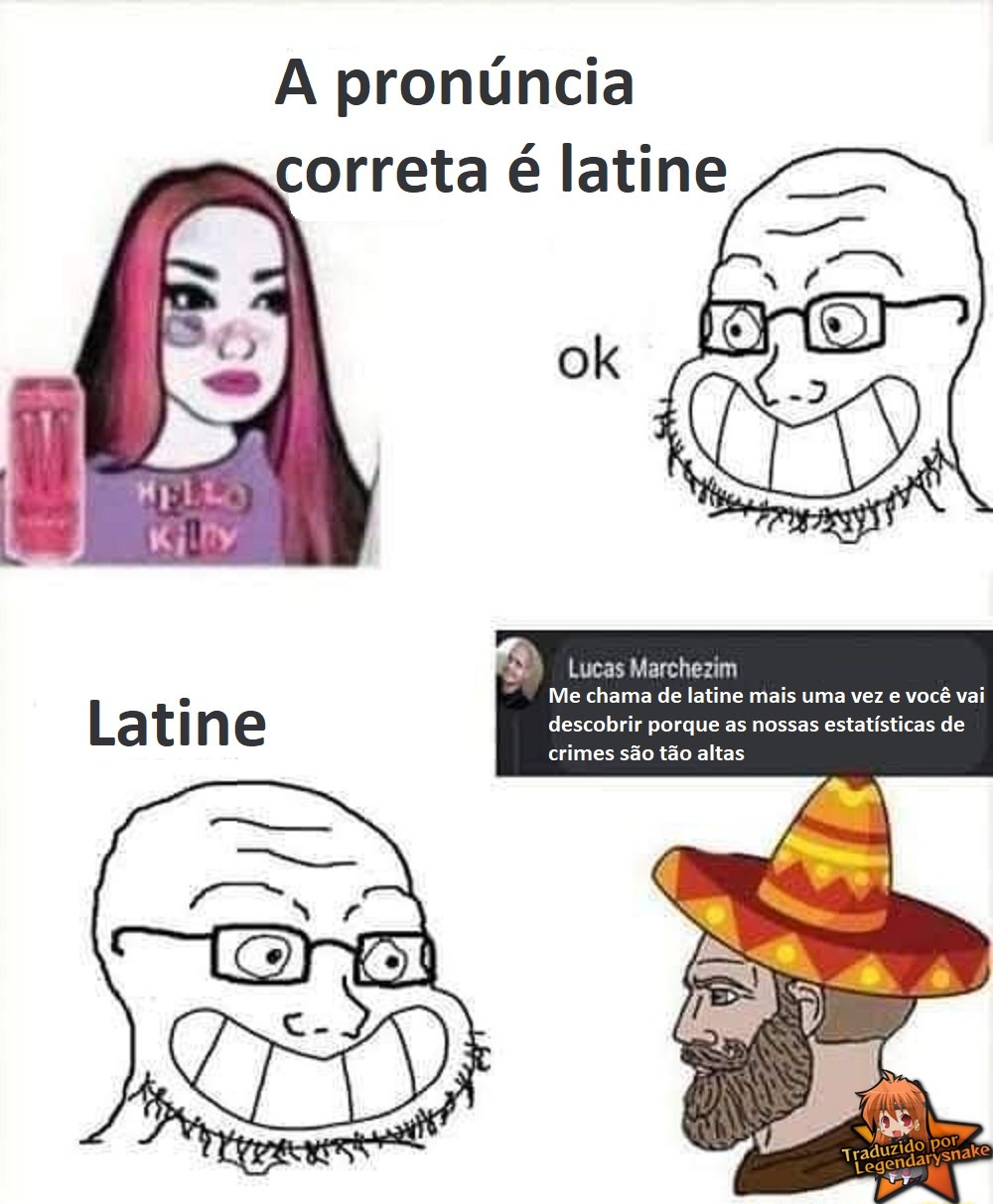 Latino, latina, latine, Karine, Karina, karinho - meme