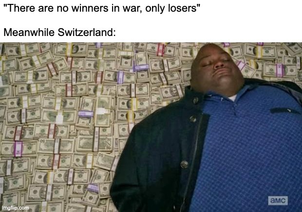 I bet both longnoses and foatguckers are frantically opening swiss accounts - meme