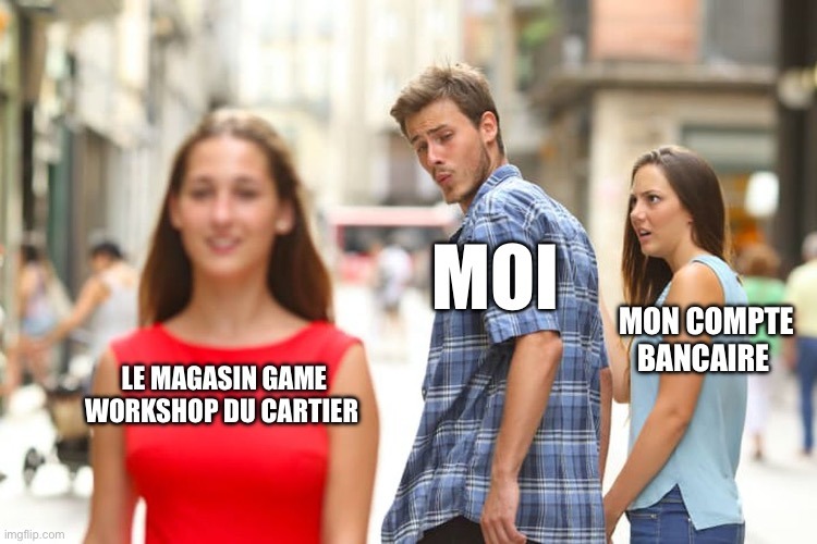 Quand tu vien de déménager - meme