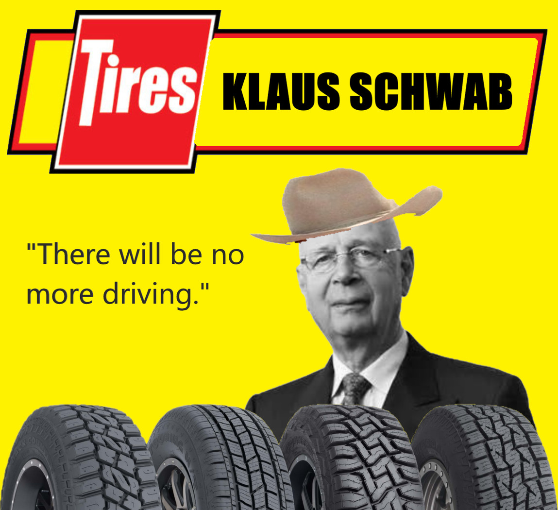 Klaus Schwab Tires - meme