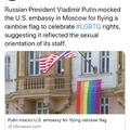 That's a pretty funny way of calling the US gay