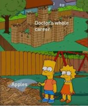 I want to be an apple - meme