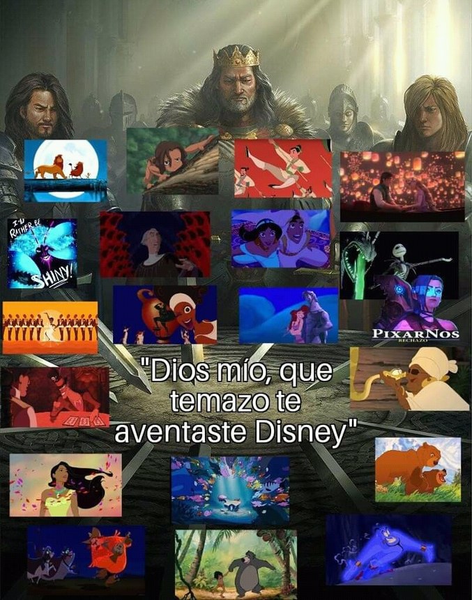 Disney siendo Disney - meme