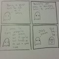 Ghost comics thumbs up if you want me to make more via computer