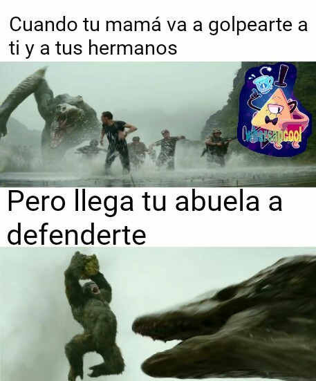 meme de abuela y nieto