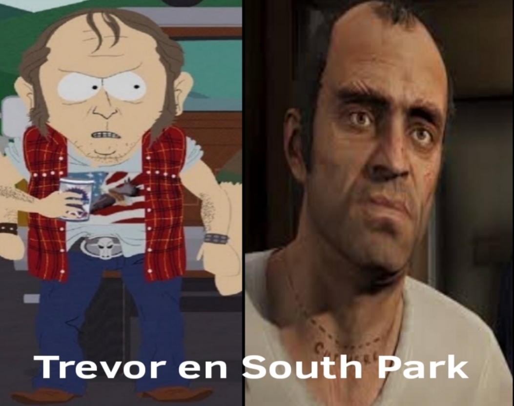 Trevor en south park - meme