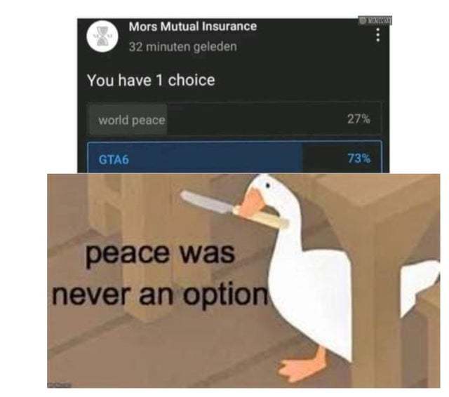 peace bad - meme