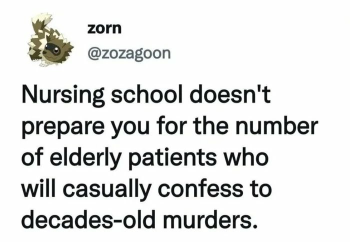 What is nursing school good for then? - meme