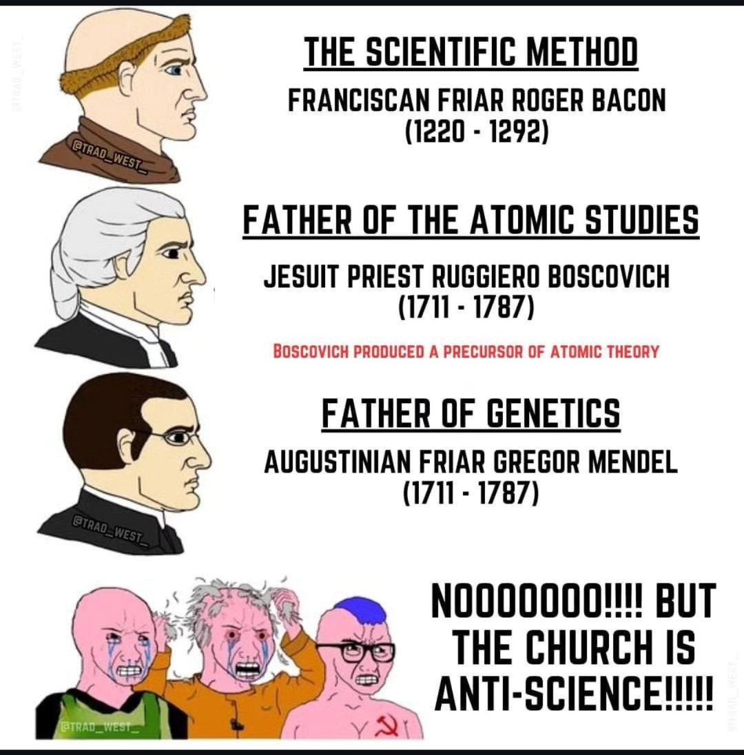 Empiricism is the product of Catholic scholasticism. - meme