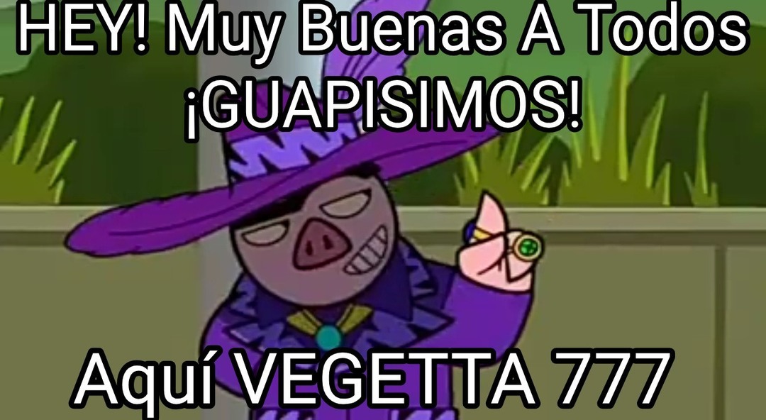 VEGETA MI REY - meme