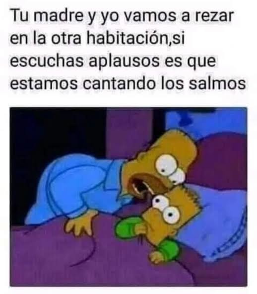 Rezan todas las noches toda la noche, valga la redundancia. - meme