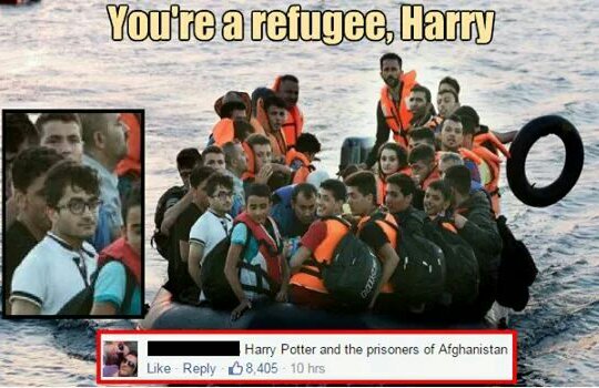Harry Potter and the Last Boat - meme
