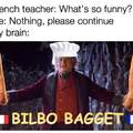 Bilbo Bagguettins of Bagguettend