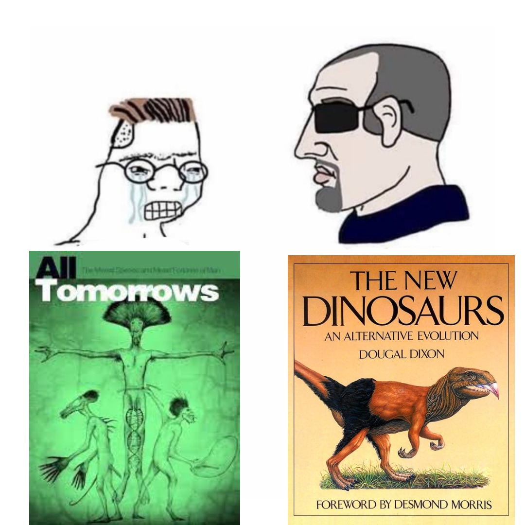 the new dinosaurs es el mejor libro de evolucion especulative :Gtfo: - meme