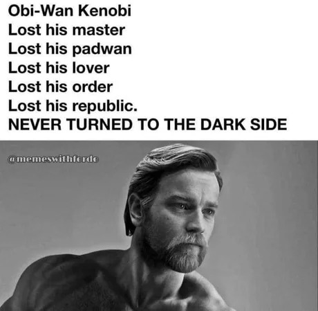 Obi-Wan gigachad - meme
