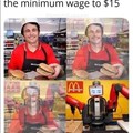 Minimum wage goes brrr
